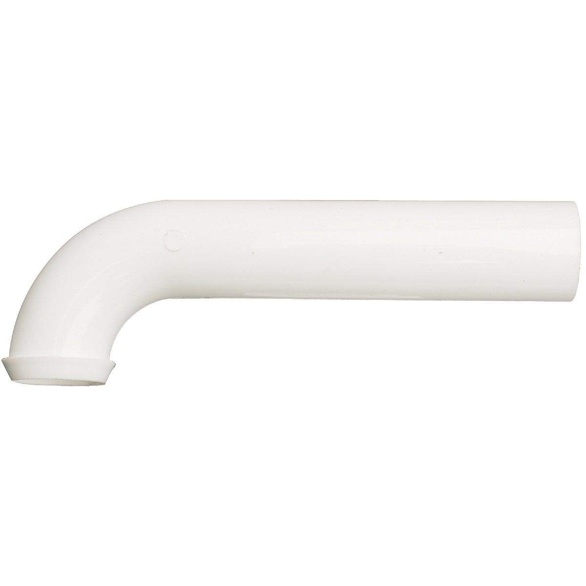 Do it Best 1-1/4 In. x 7 In. White Plastic Wall Tube Image 1