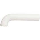 Do it Best 1-1/4 In. x 7 In. White Plastic Wall Tube Image 1