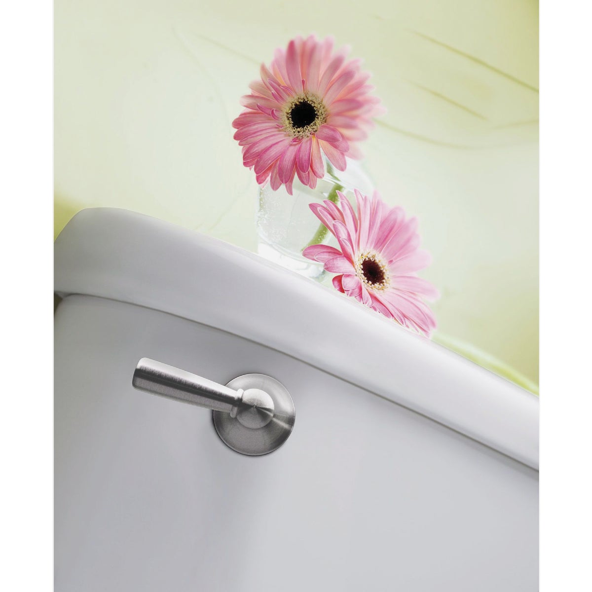 Moen Sage Tank Lever with Forged Brass Arm, Brushed Nickel Image 2