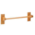 Home Impressions Sierra 18 In. Oak Towel Bar Image 1