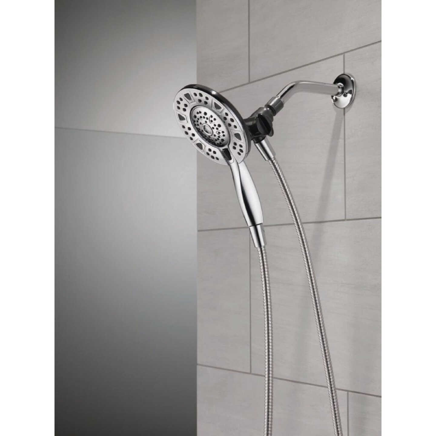 Delta SureDock 6-Spray 1.75 GPM Magnetic Hand Shower, Satin Nickel Image 4