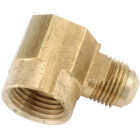 Anderson Metals 3/8 In. x 1/2 In. Female 90 Deg. Flare Brass Elbow (1/4 Bend) Image 1
