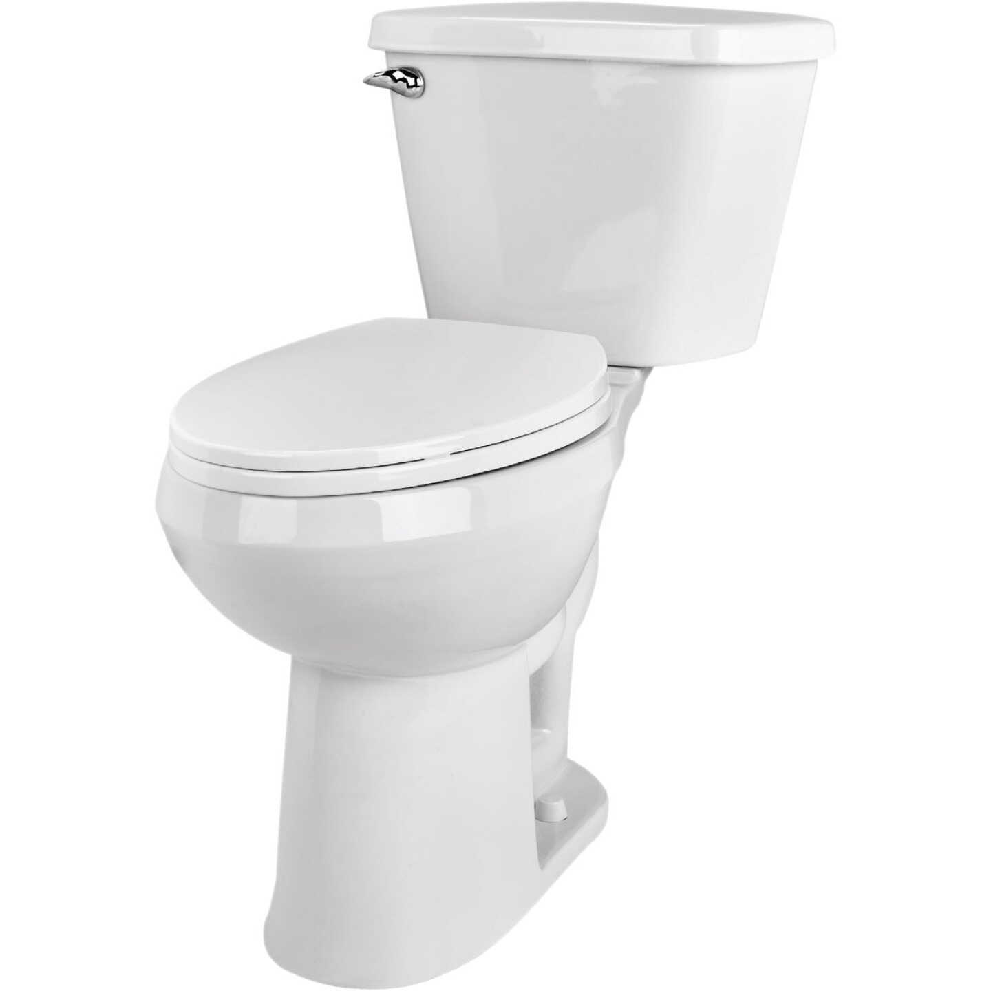 Briggs AltimaMAX White 19-1/8 In. Extra Tall Elongated 1.28 GPF Toilet Express Image 3