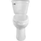 Briggs AltimaMAX White 19-1/8 In. Extra Tall Elongated 1.28 GPF Toilet Express Image 2