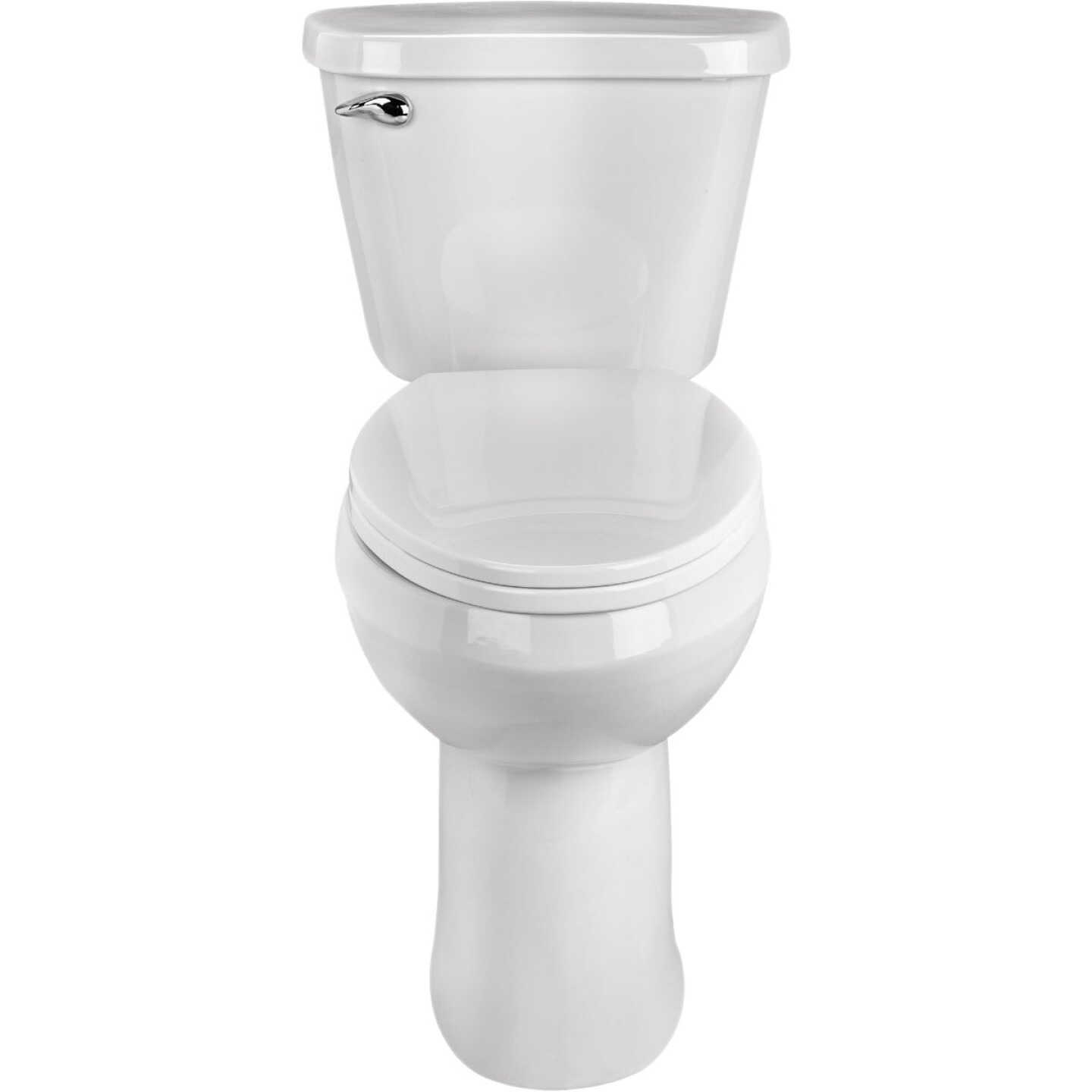 Briggs AltimaMAX White 19-1/8 In. Extra Tall Elongated 1.28 GPF Toilet Express Image 2