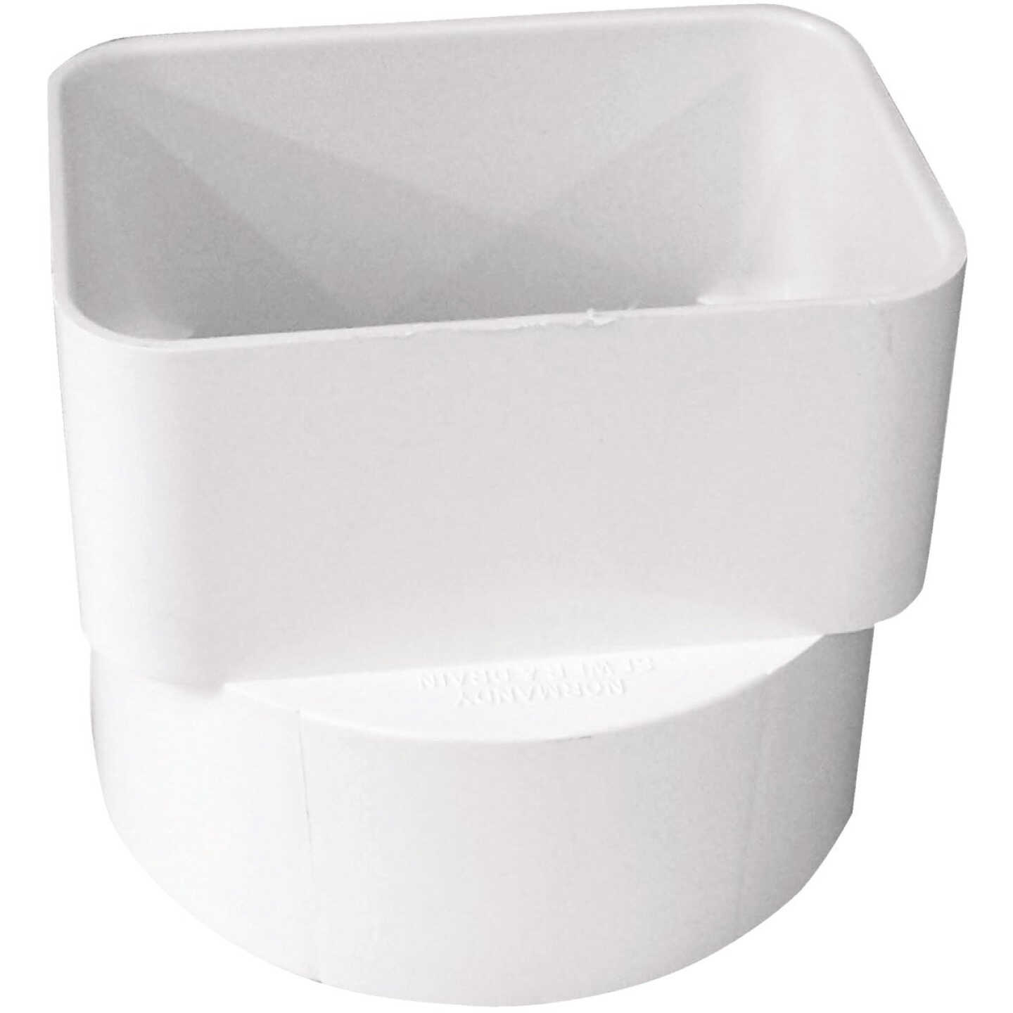 IPEX 3 In. x 4 In. x 4 In. PVC Sewer and Drain Downspout Adapter Image 1