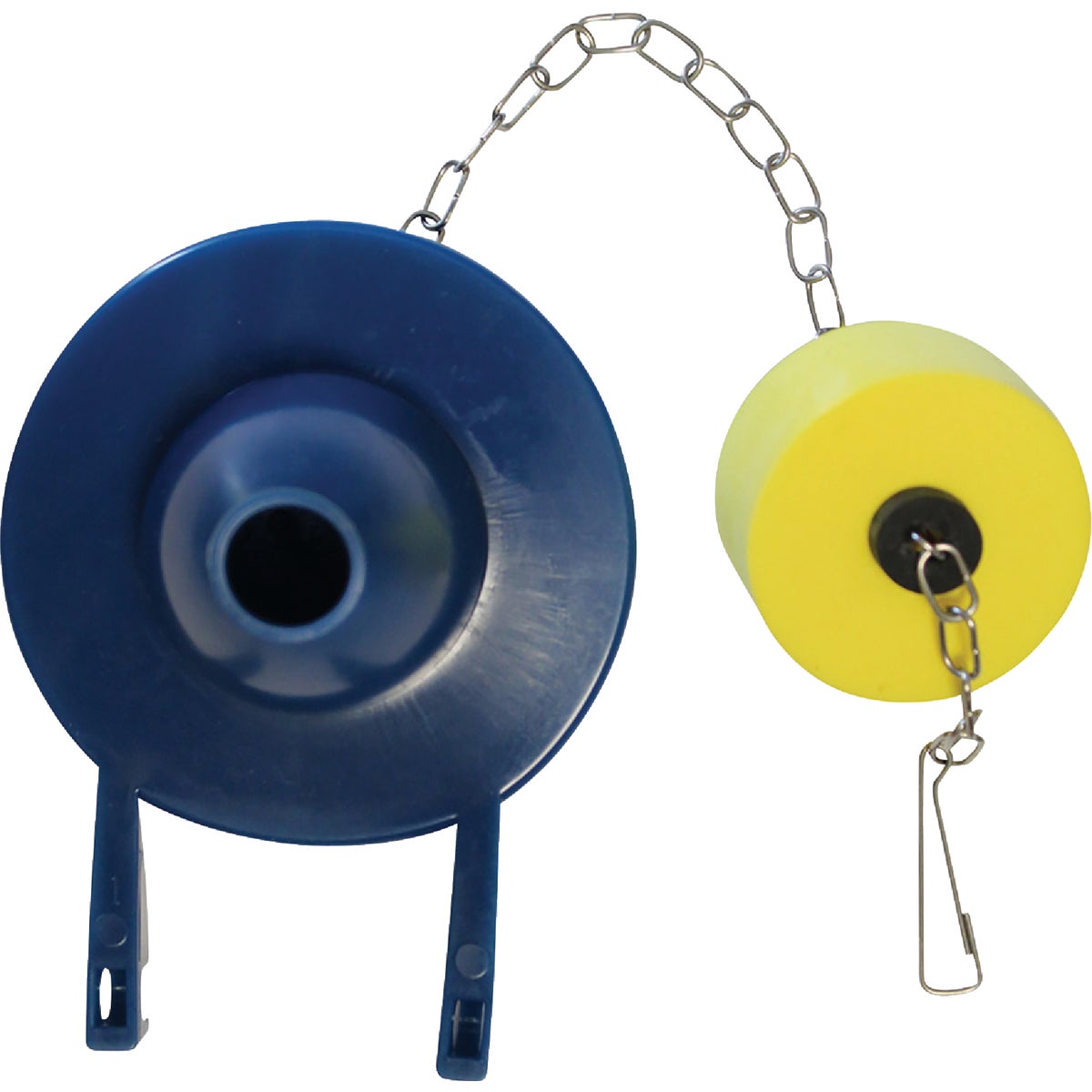 Korky Briggs Vacuity Toilets Rubber Flapper with Adjustable Float and Stainless Steel Chain Image 4