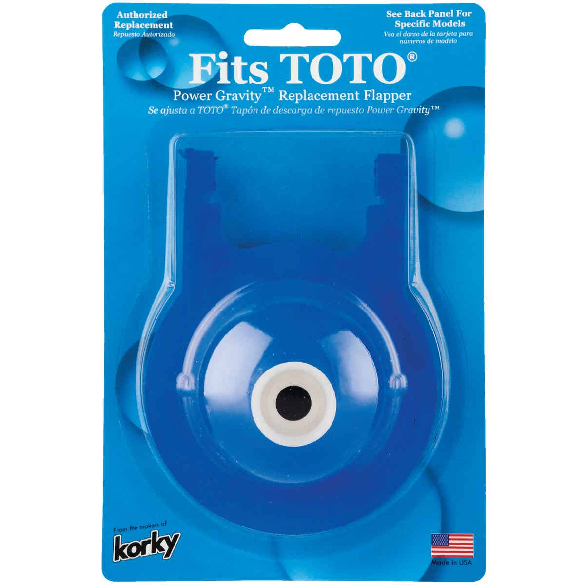 Korky TOTO Power Gravity Rubber Flapper Image 2