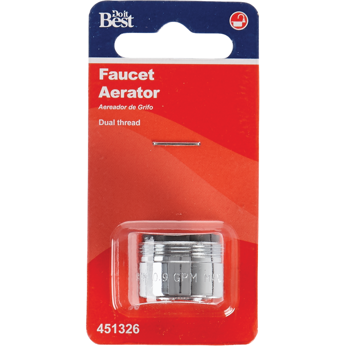 Do it 0.9 GPM Universal Water Saver Faucet Aerator Image 2