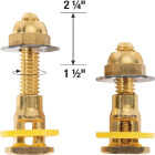 Fluidmaster SetFast 5/16 In. x 1-1/2 to 2-1/4 In. Adjustable Brass Toilet Bolts (2 Pack) Image 6