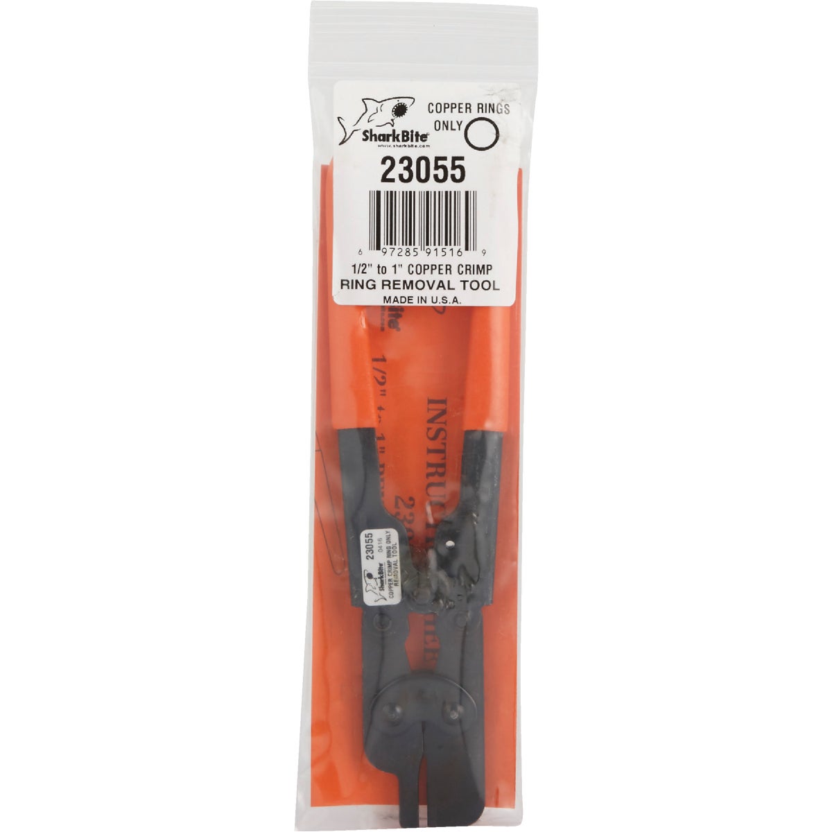 SharkBite PEX Copper Crimp Ring Removal Tool Image 2