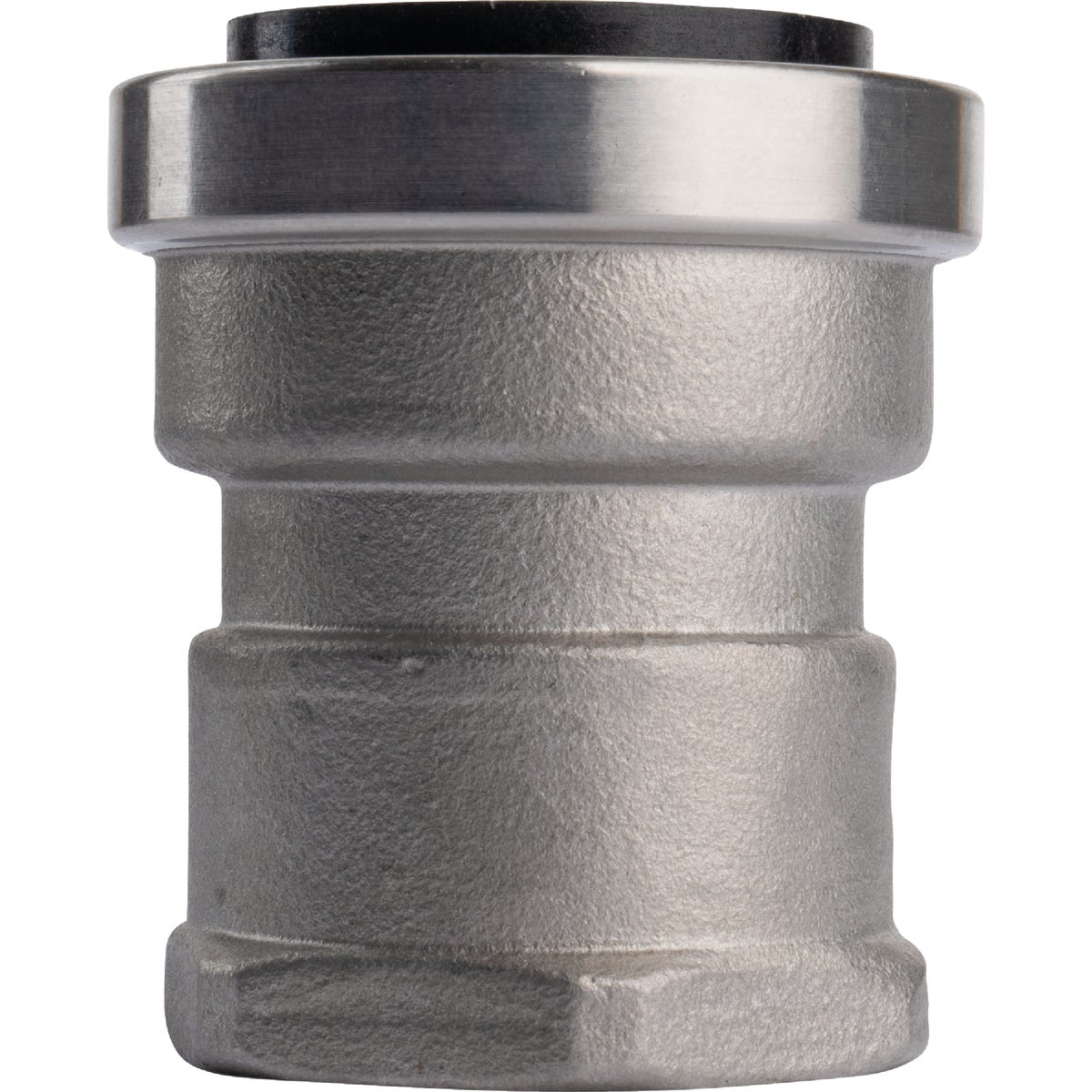 QuickFitting 1 In. Push-to-Connect x 1 In. FNPT Stainless Steel Straight Female Adapter