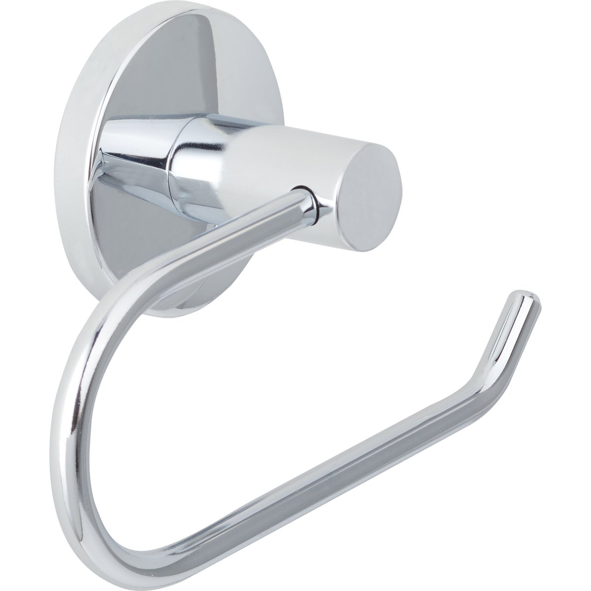 Home Impressions Triton Polished Chrome Single Post Wall Mount Toilet Paper Holder Image 1