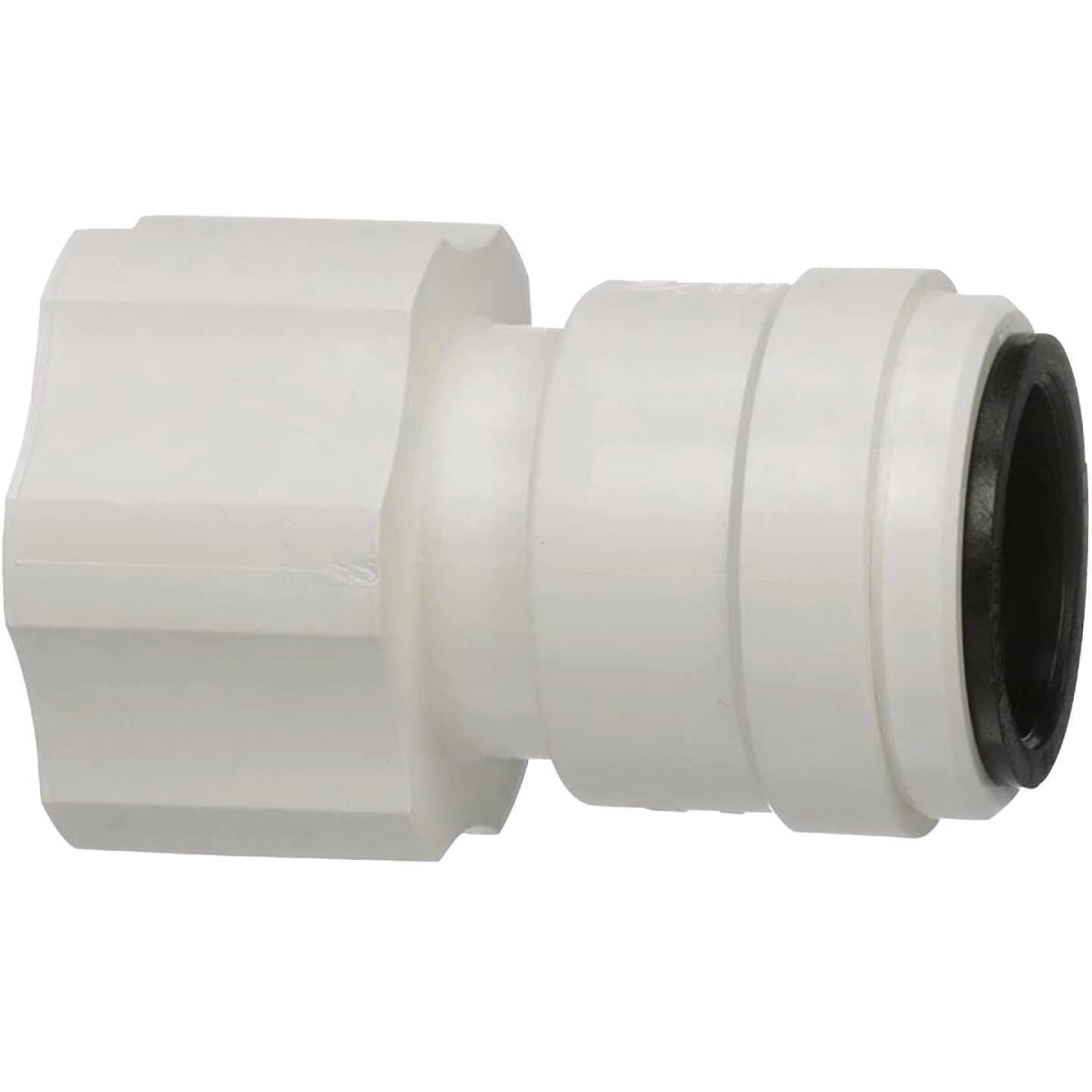 Watts Aqualock 3/4 In. CTS x 1 In. FPT Push-to-Connect Plastic Adapter Image 1