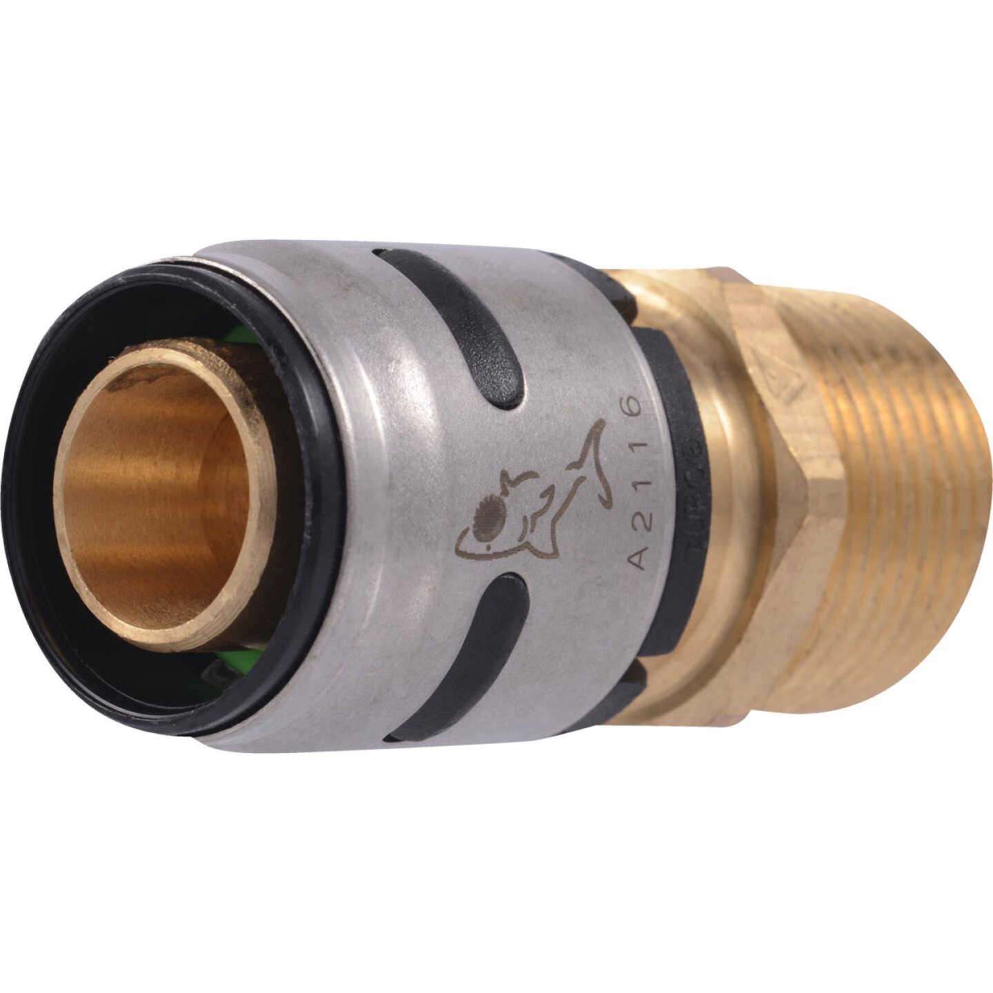 SharkBite EvoPex 3/4 In. x 3/4 In. MPT Push-to-Connect Plastic Connector Image 1