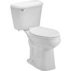 Mansfield Pro-Fit 3 SmartHeight White Elongated Bowl 1.6 GPF Complete Toilet Image 7