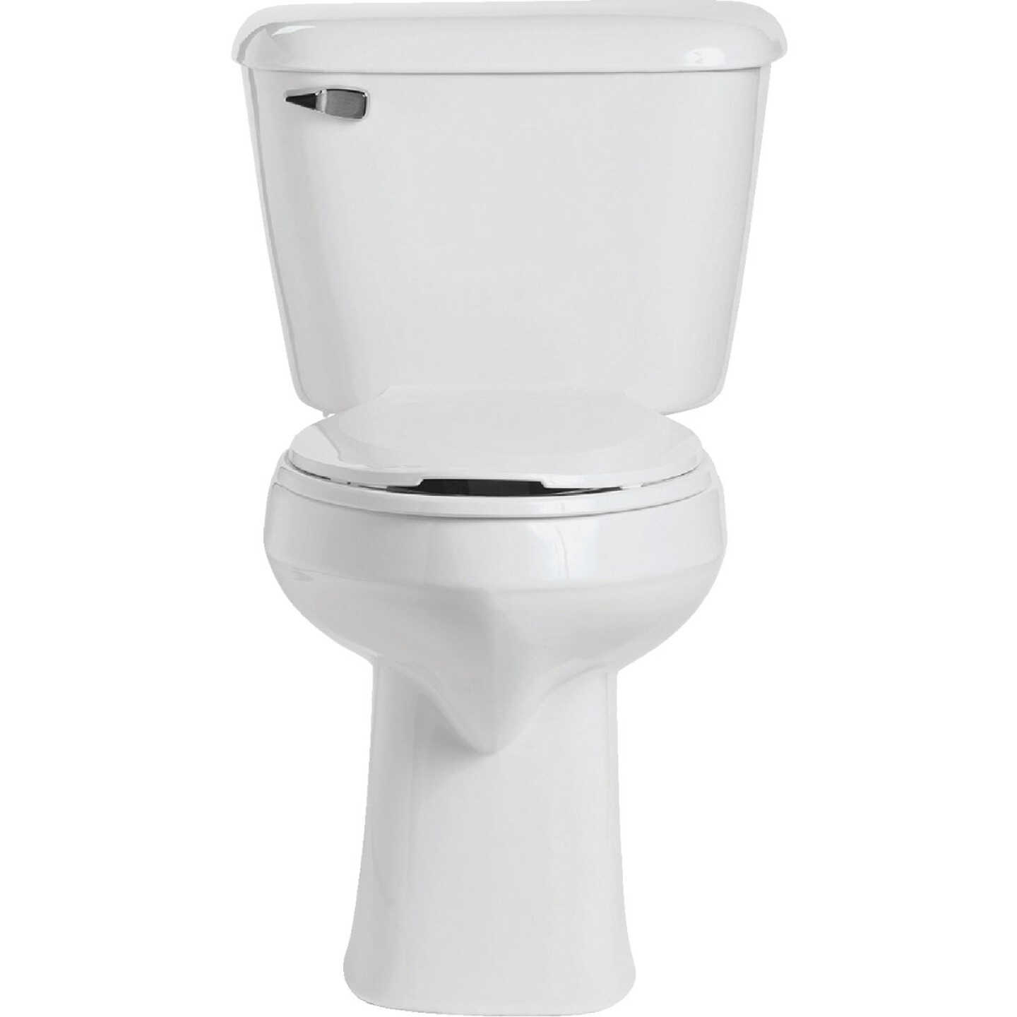 Mansfield Pro-Fit 3 SmartHeight White Elongated Bowl 1.6 GPF Complete Toilet Image 4