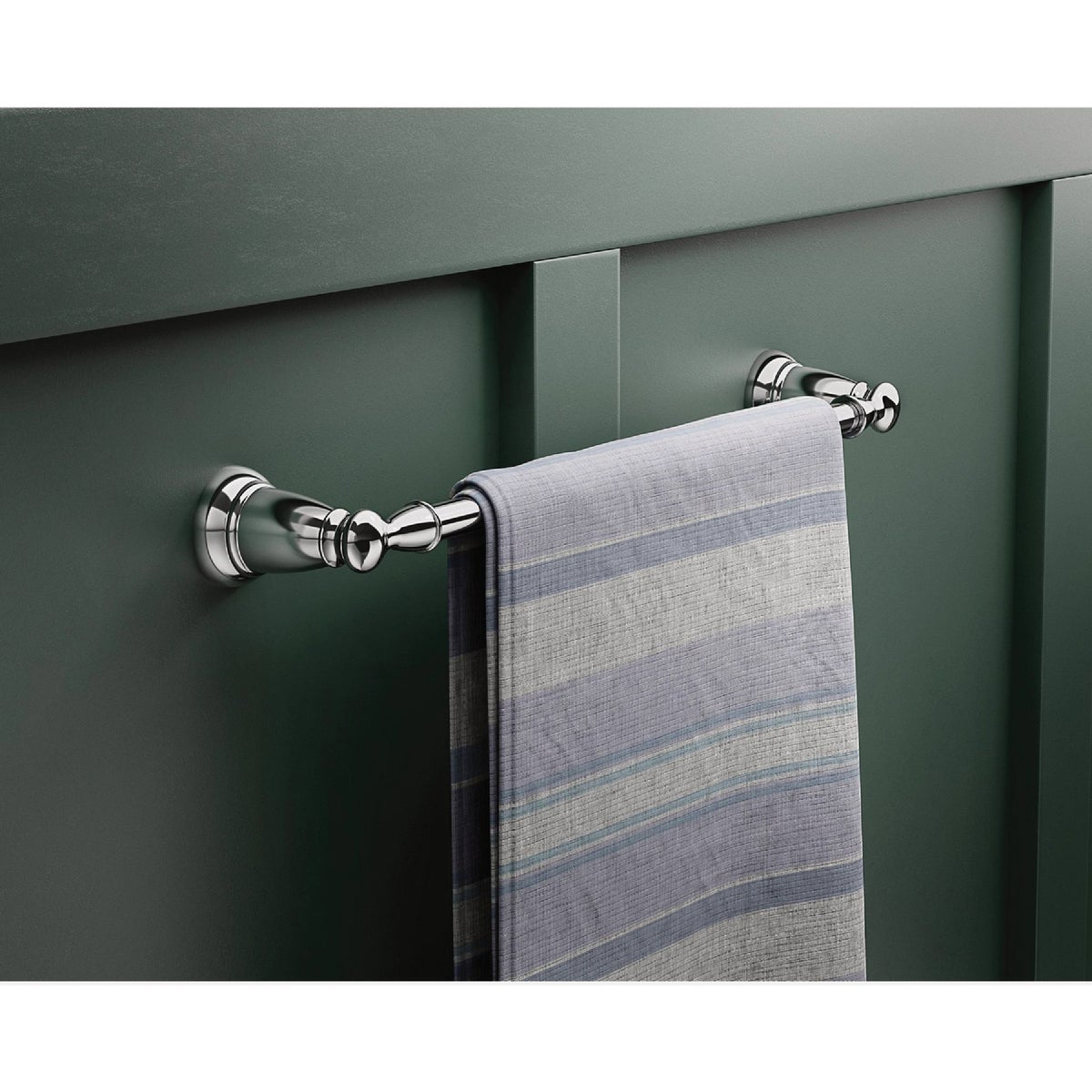 Moen Banbury 24 In. Towel Bar, Brushed Nickel Image 2