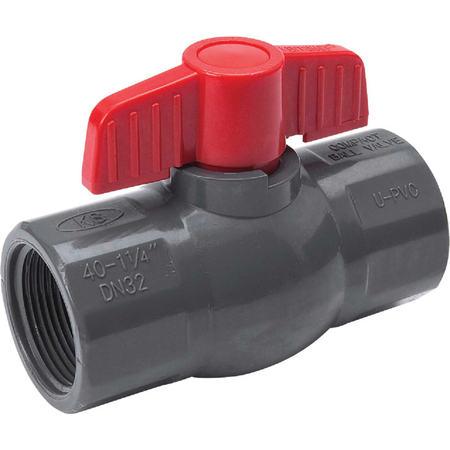 ProLine 1-1/4 In. FIP x 1-1/4 In. FIP PVC Ball Valve Image 1