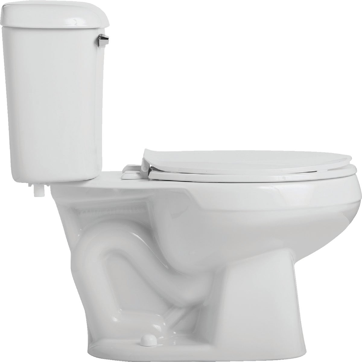 Mansfield Pro-Fit 2 White Elongated Bowl 1.6 GPF Toilet Kit Image 5