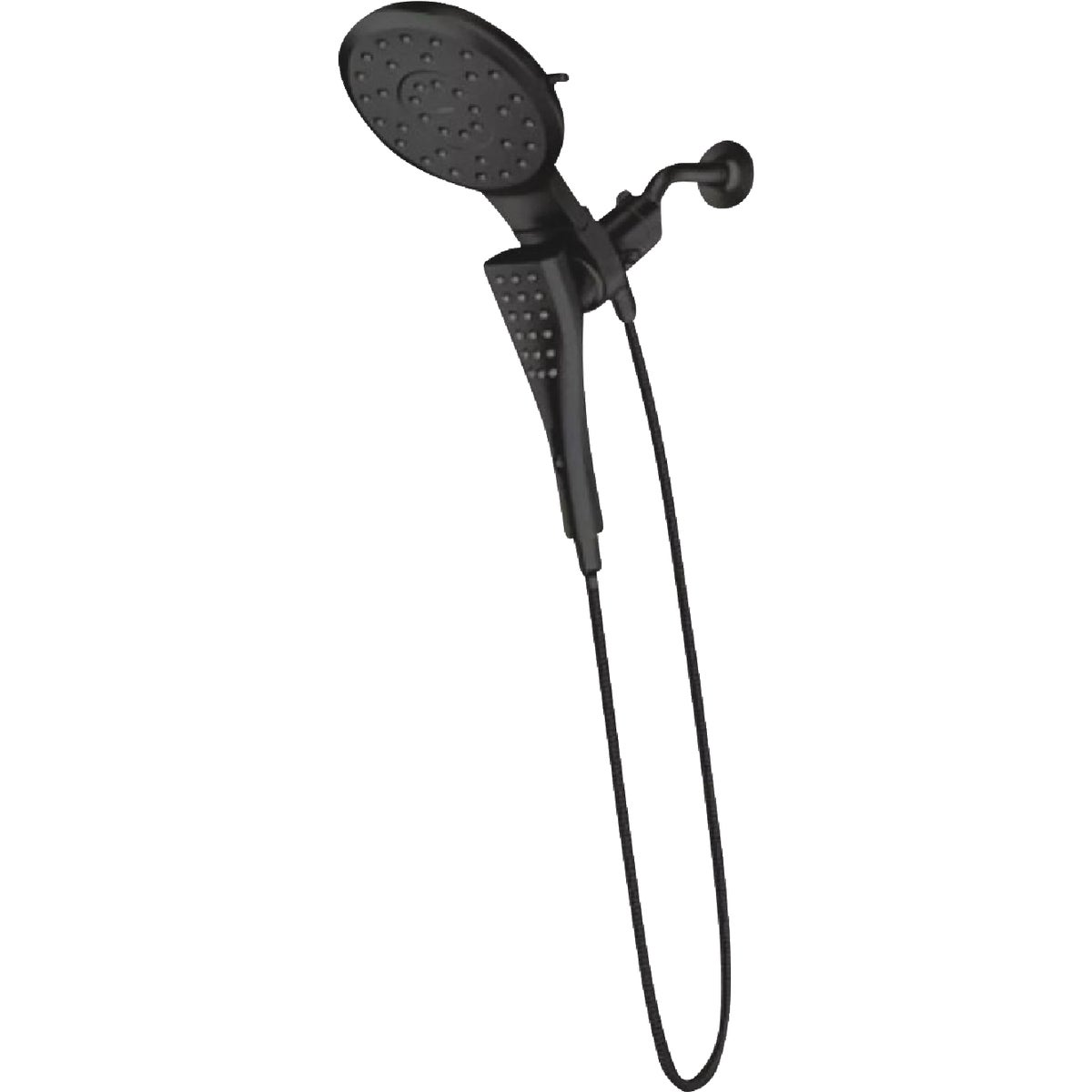 Moen Verso 8-Spray 1.75 GPM Combo Handheld Shower Head with Infiniti Dial, Matte Black