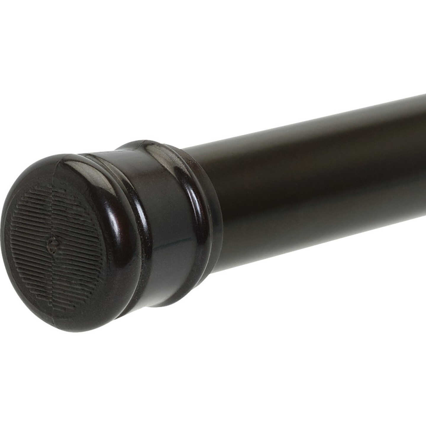 Zenith Zenna Home Straight 41 In. To 72 In. Adjustable Tension Shower Rod in Oil Rubbed Bronze Image 3