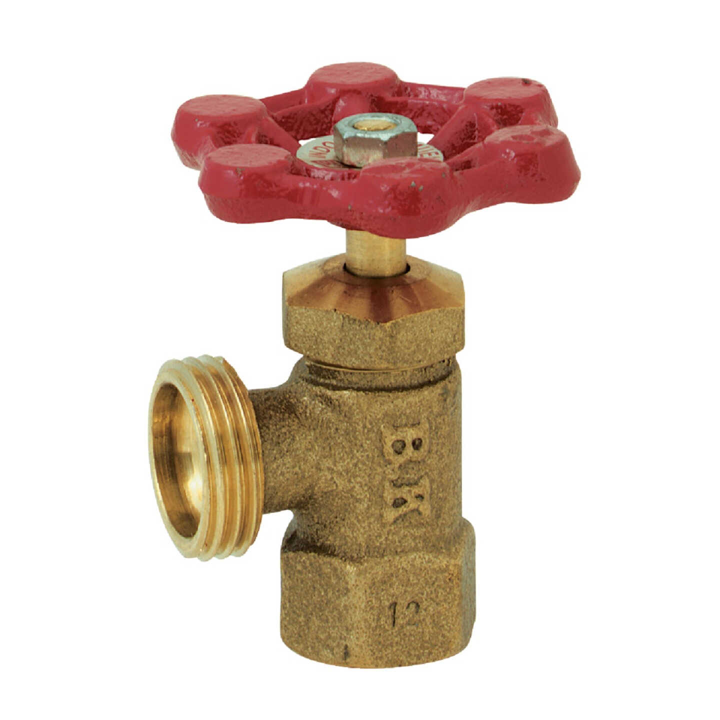 ProLine 1/2 In. FIP x 3/4 In. MHT Brass Boiler Drain Image 1