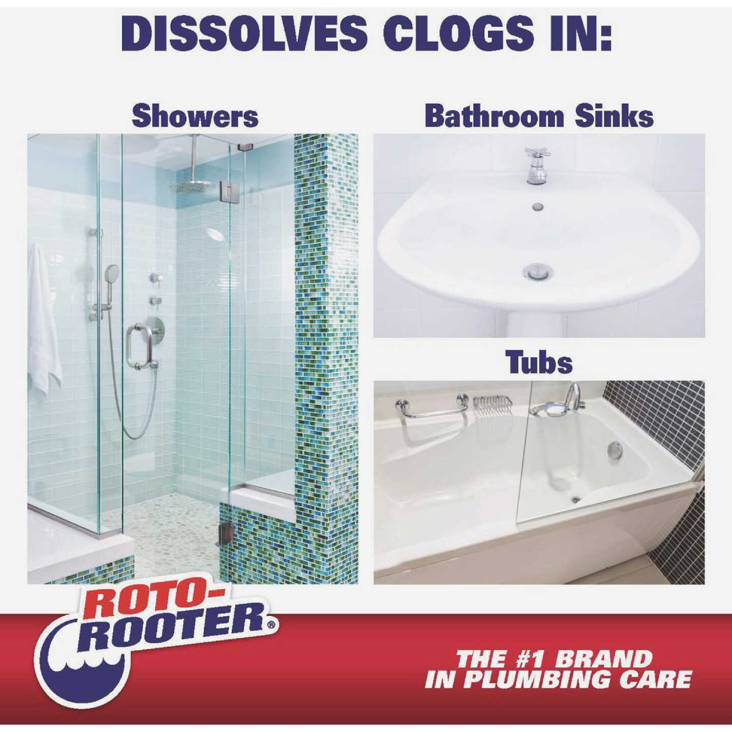 Roto-Rooter 64 Oz. Hair Clog Remover Image 3