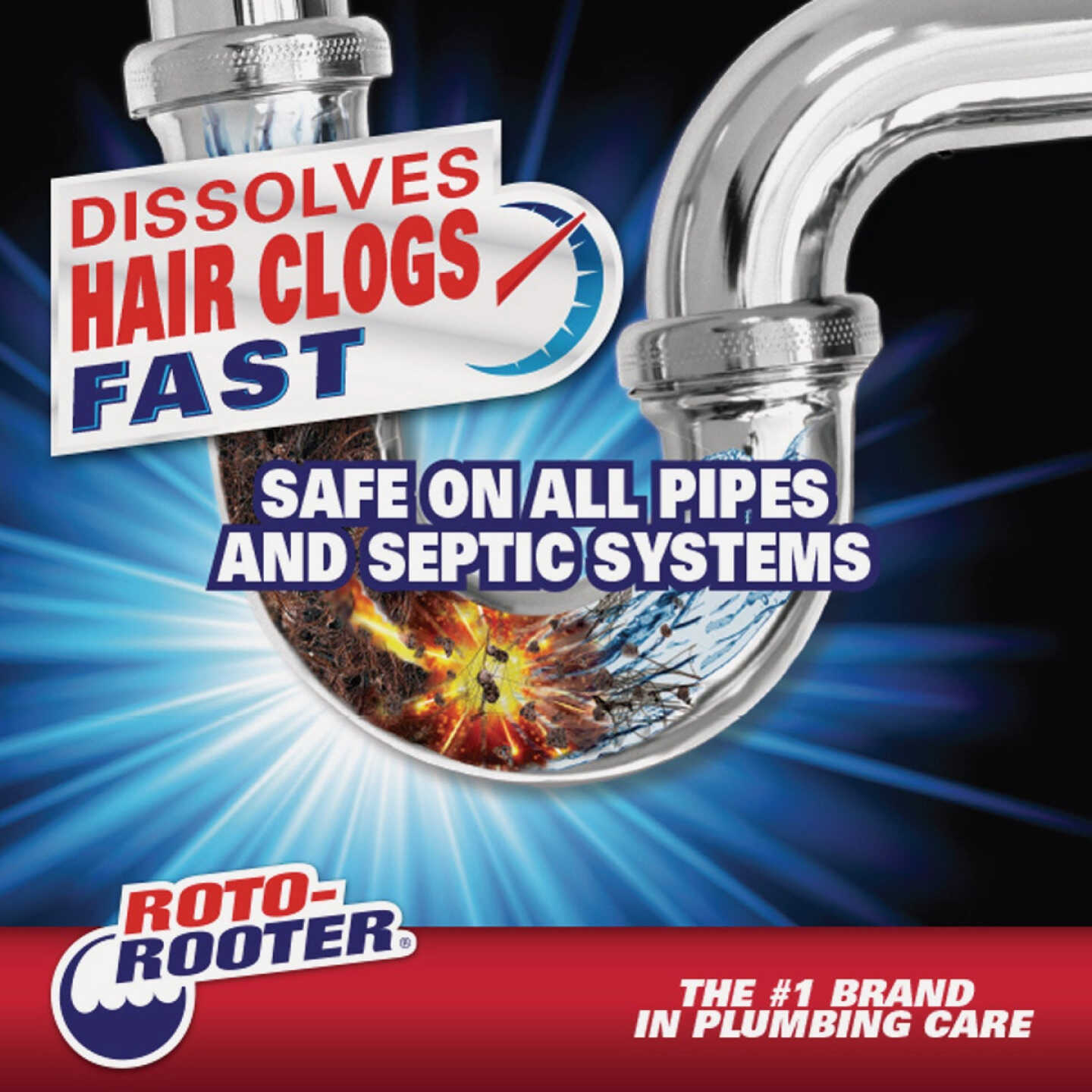 Roto-Rooter 64 Oz. Hair Clog Remover Image 4