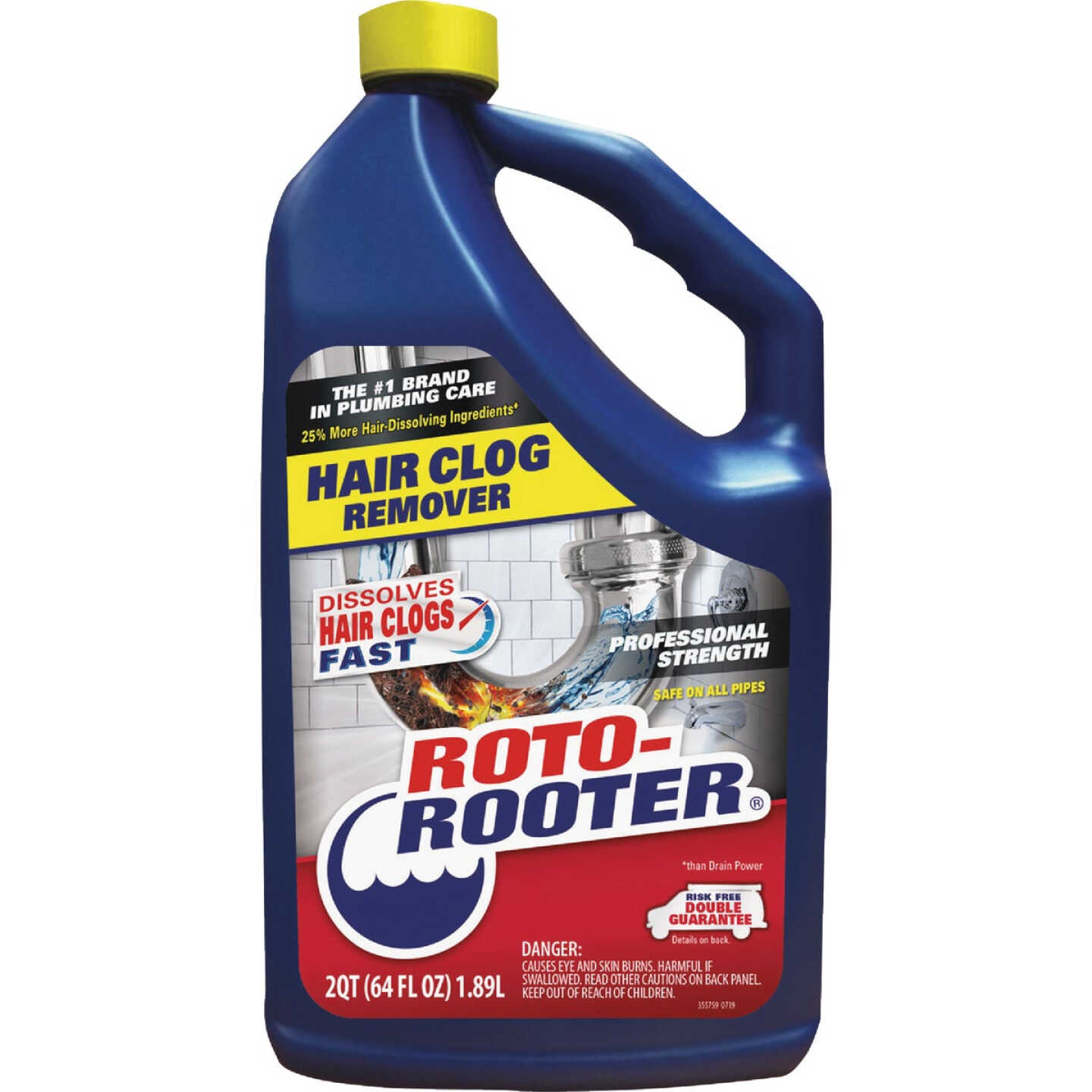 Roto-Rooter 64 Oz. Hair Clog Remover Image 1