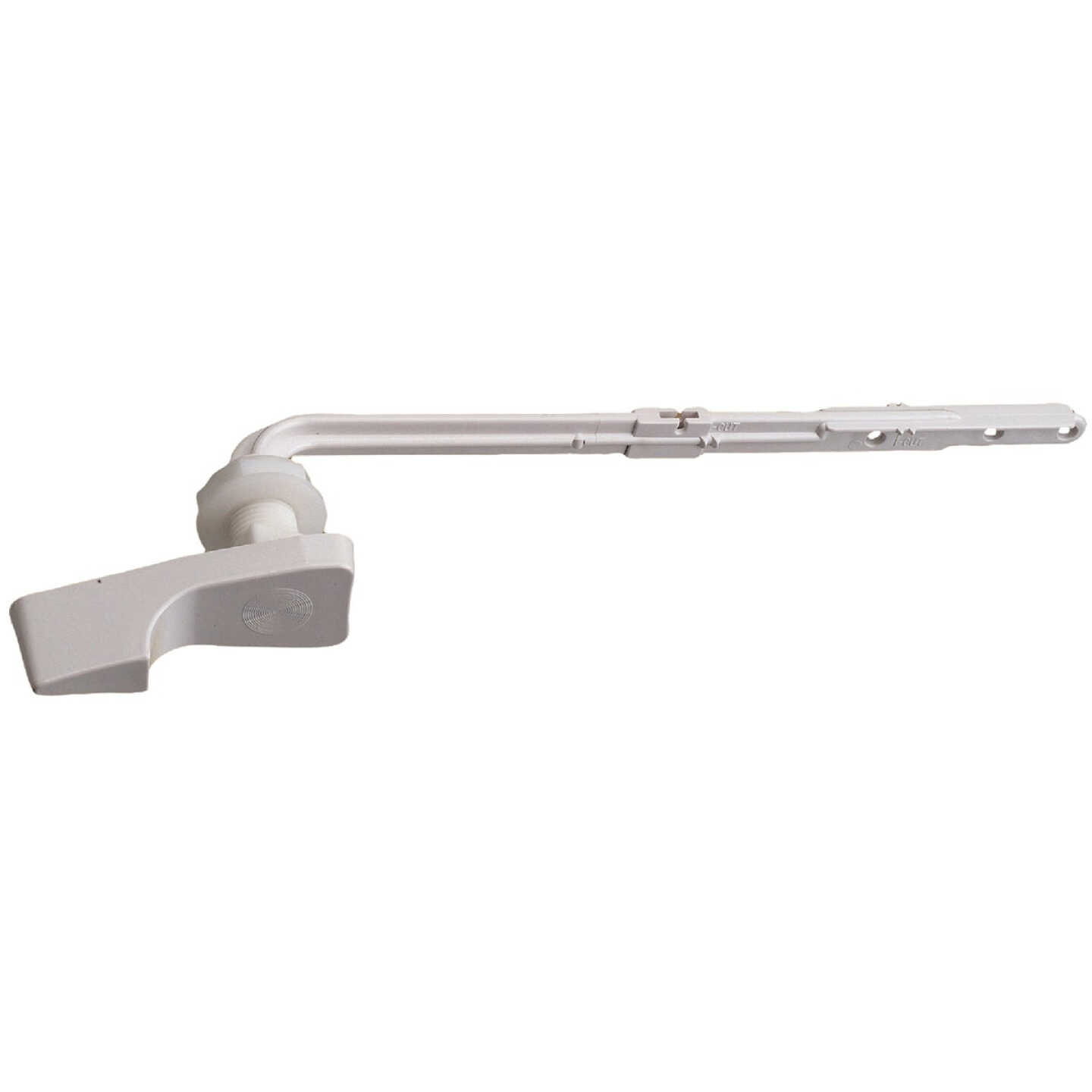 Do it Best White Flush Tank Lever with Plastic Arm Image 1