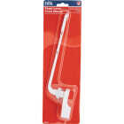 Do it Best White Flush Tank Lever with Plastic Arm Image 2