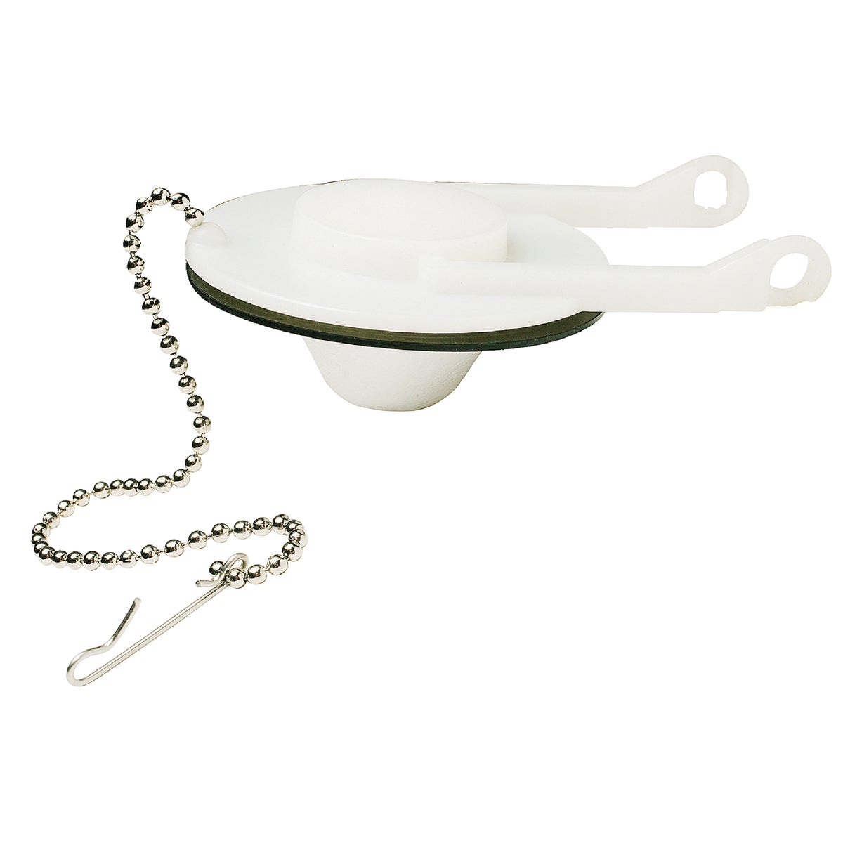 Do it Best Eljer 2 In. Plastic Toilet Flapper with Foam Float and Bead Chain