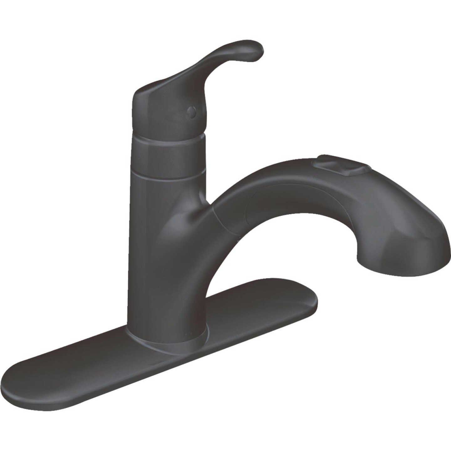 1H BLACK KITCHEN FAUCET Image 5