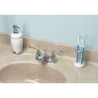 Home Impressions 4 In. Centerset 2-Handle Chrome Bathroom Faucet With Pop-Up Image 2