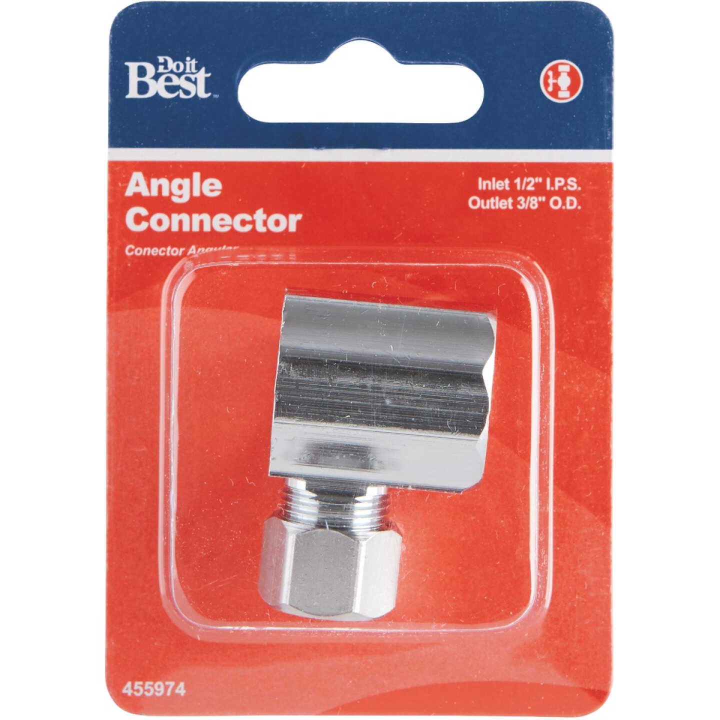 Do it Best 1/2 In. FIP X 3/8 In. OD Angle Connector Image 2