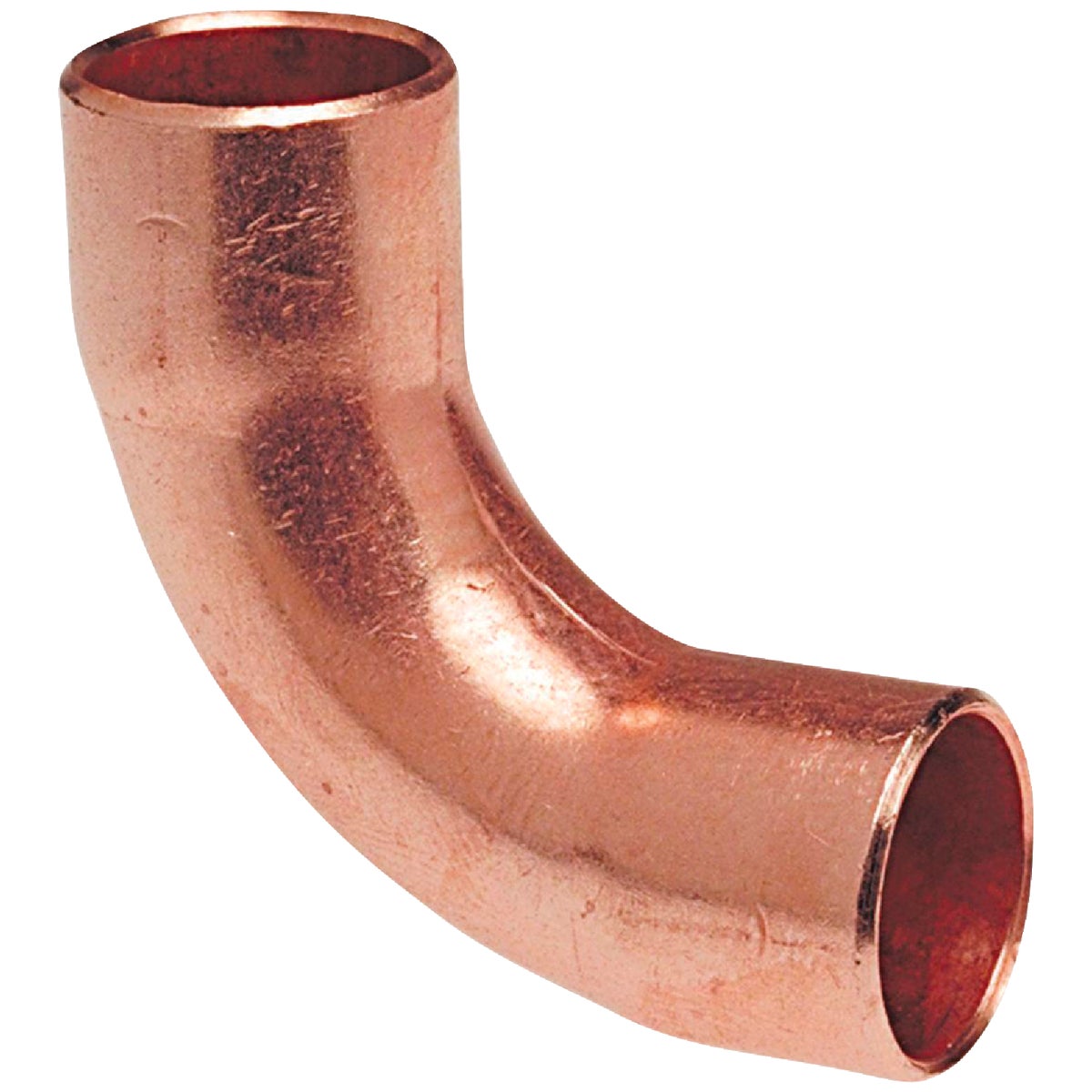 NIBCO 1/2 In. CxC 90 Deg. Long Turn Copper Elbow (1/4 Bend) Image 1