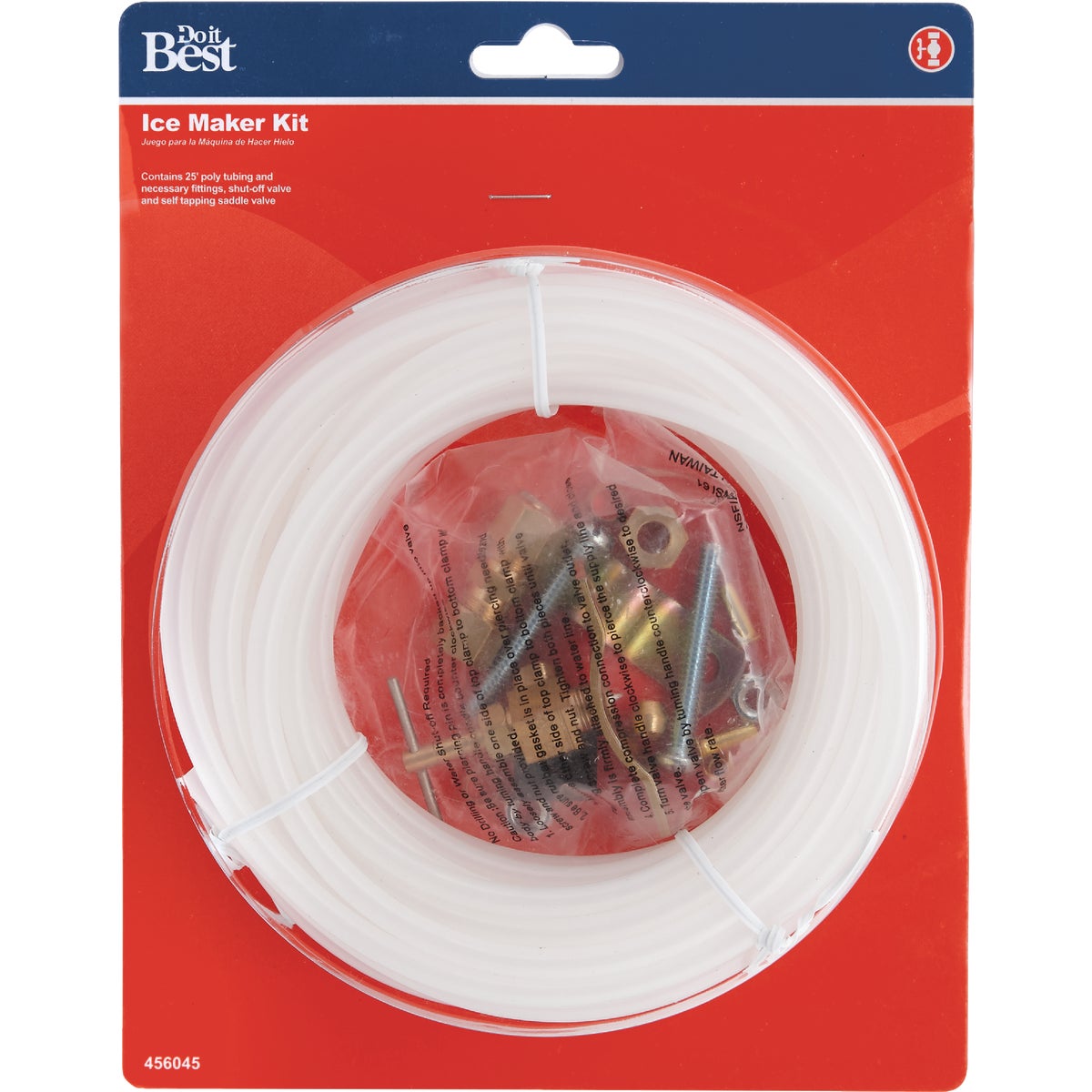 Do it Best 25 Ft. x 1/4 In. Poly Tubing Ice Maker Installation Kit Image 2