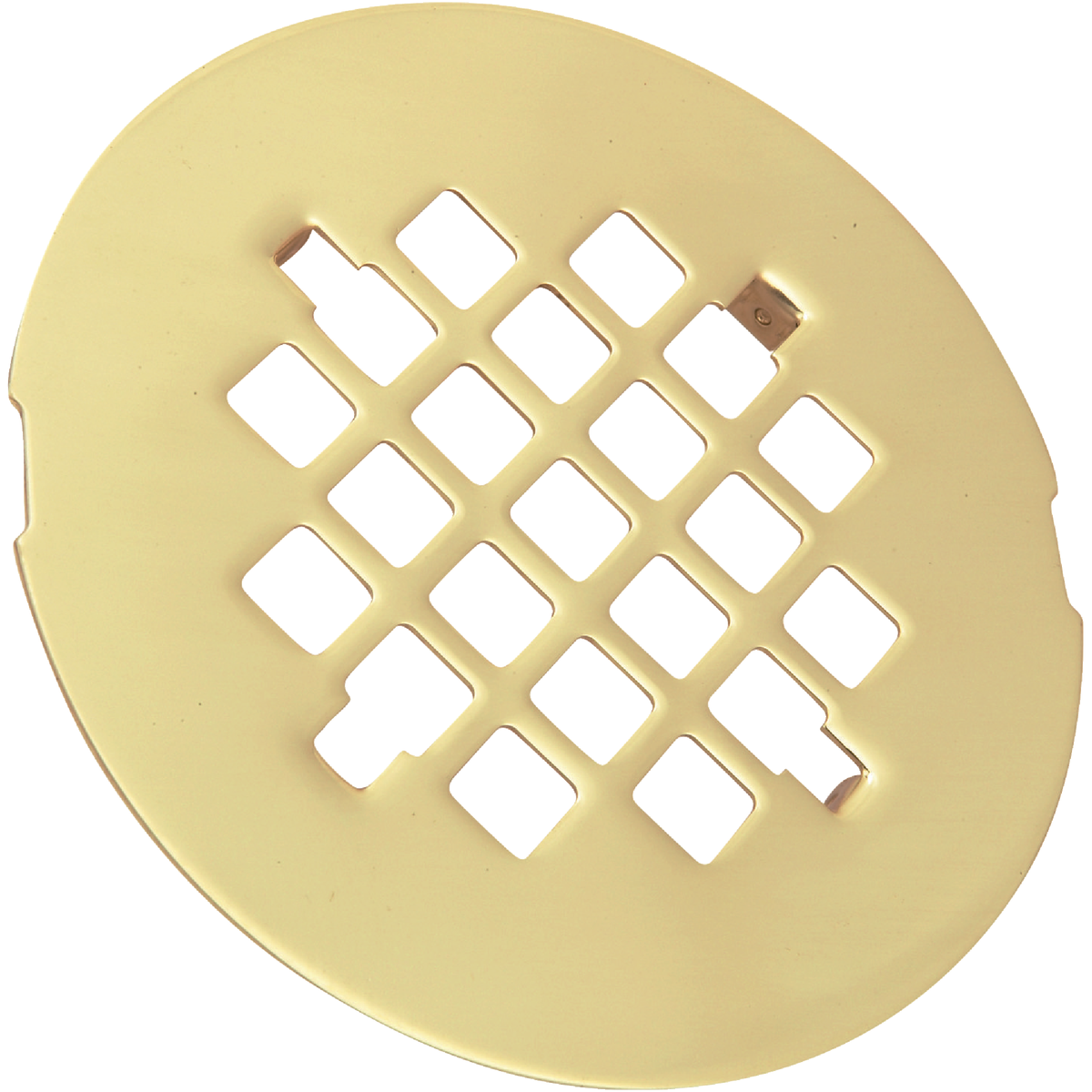 Do it 4-1/4 In. Polished Brass Snap-In Shower Drain Strainer