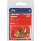 Do it Best 3/8 In. OD Fem x 3/8 In. OD x 1/4 In. OD Brass Extender Tee Image 2