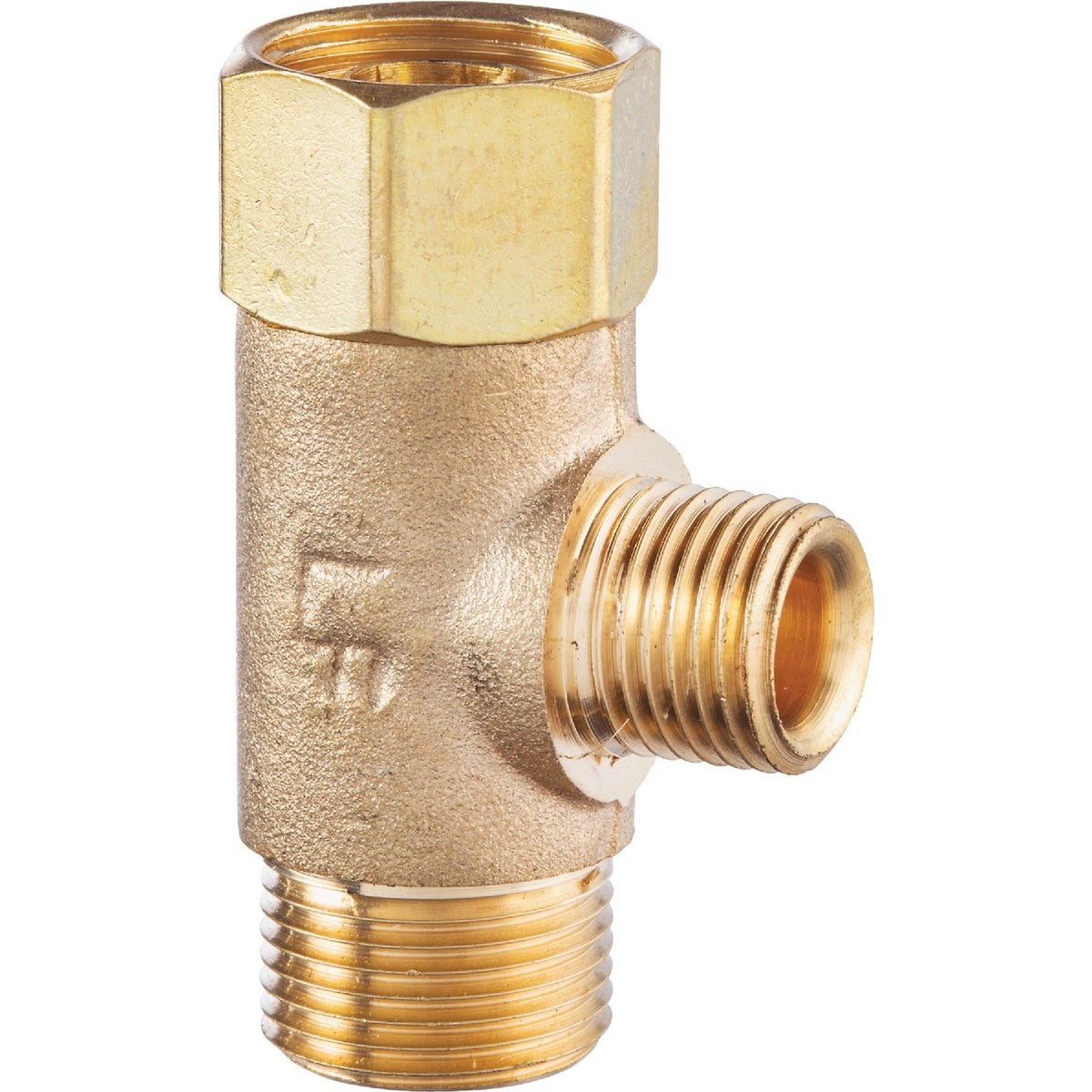 Do it Best 3/8 In. OD Fem x 3/8 In. OD x 1/4 In. OD Brass Extender Tee Image 3