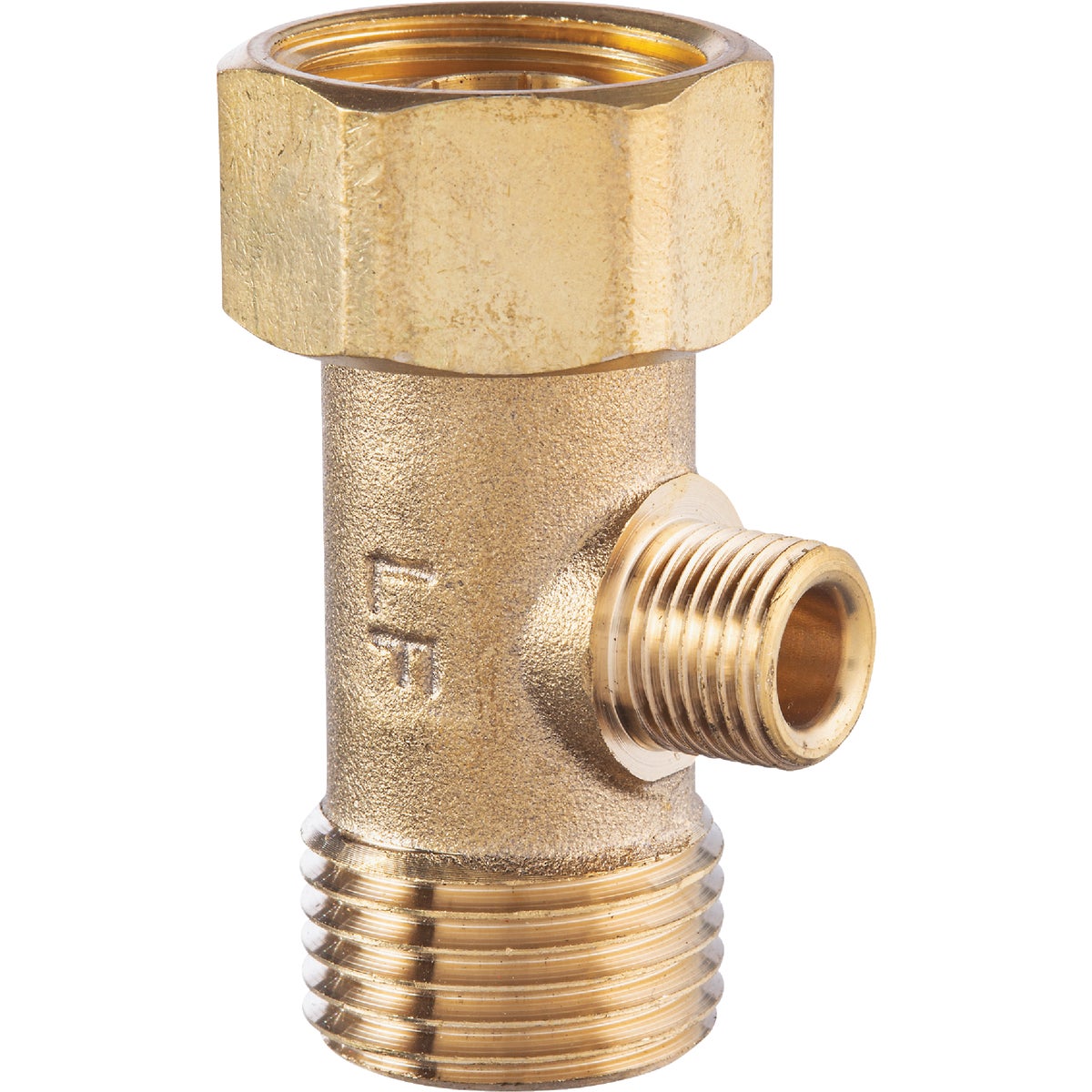 Do it Best 1/2 In. FIP x 1/2 In. MIP x 1/4 In. OD Brass Extender Tee Image 3