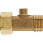 Do it Best 1/2 In. FIP x 1/2 In. MIP x 1/4 In. OD Brass Extender Tee Image 1