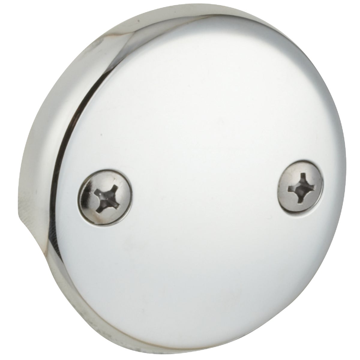 Do it Two-Hole Chrome Bath Drain Face Plate Image 1