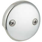 Do it Two-Hole Chrome Bath Drain Face Plate Image 1