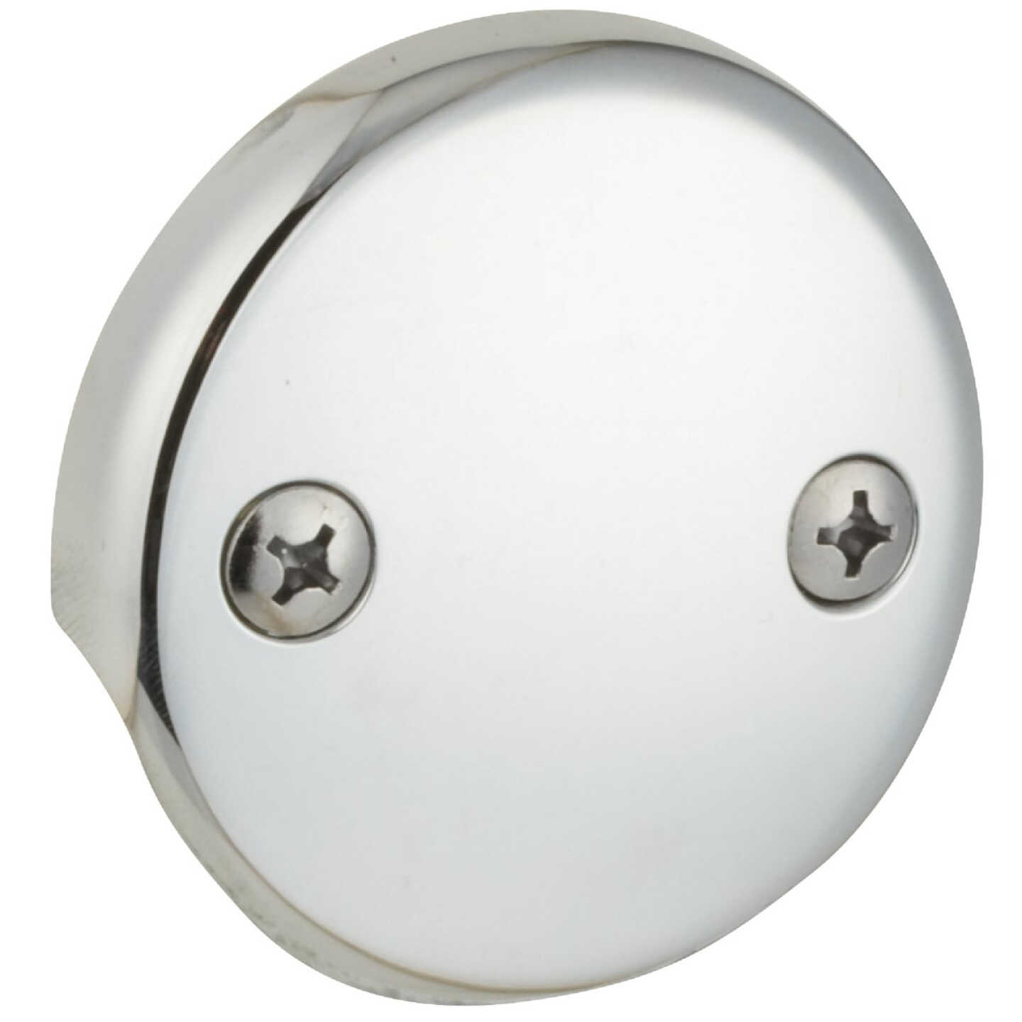 Do it Two-Hole Chrome Bath Drain Face Plate Image 1