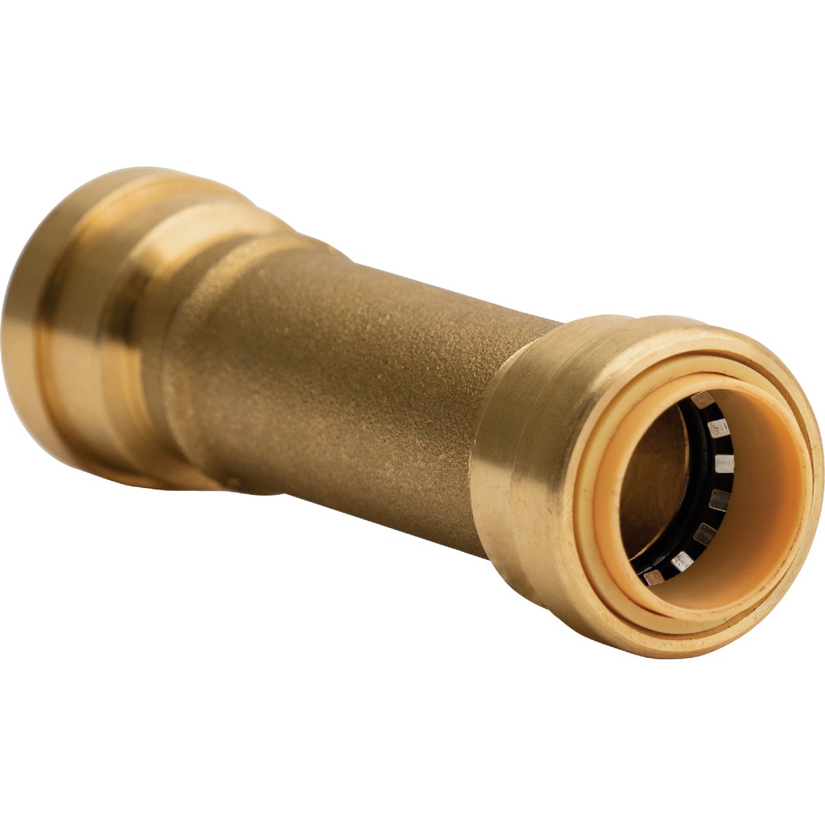 QuickFitting 3/4 In. Push-to-Connect Brass Slip Repair Coupling