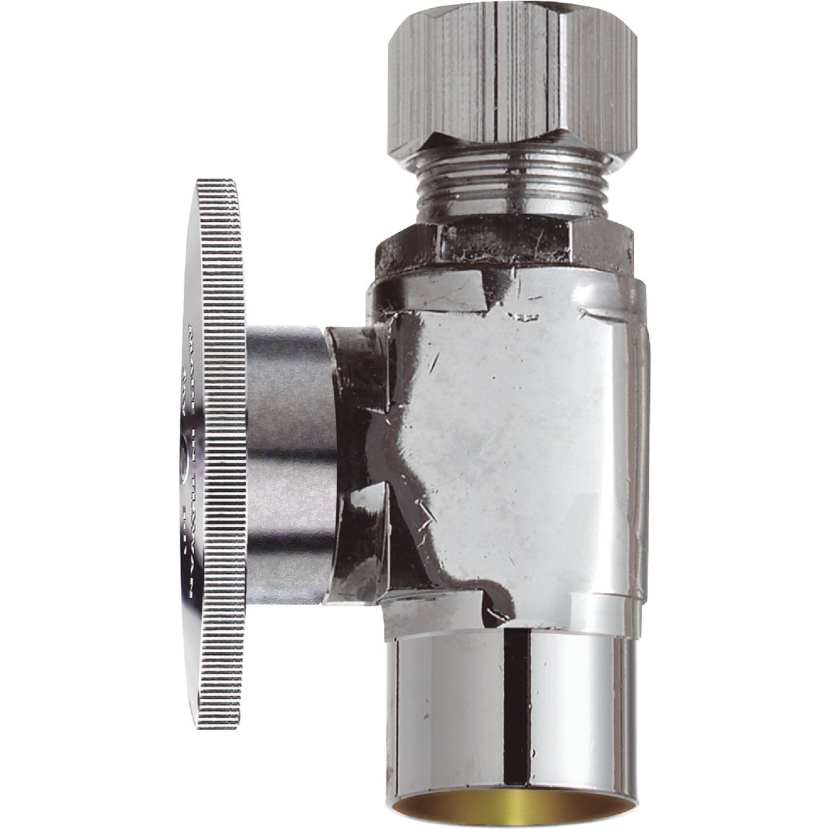 Do it Best 1/2 In. Sweat x 3/8 In. Compression Quarter Turn Straight Valve