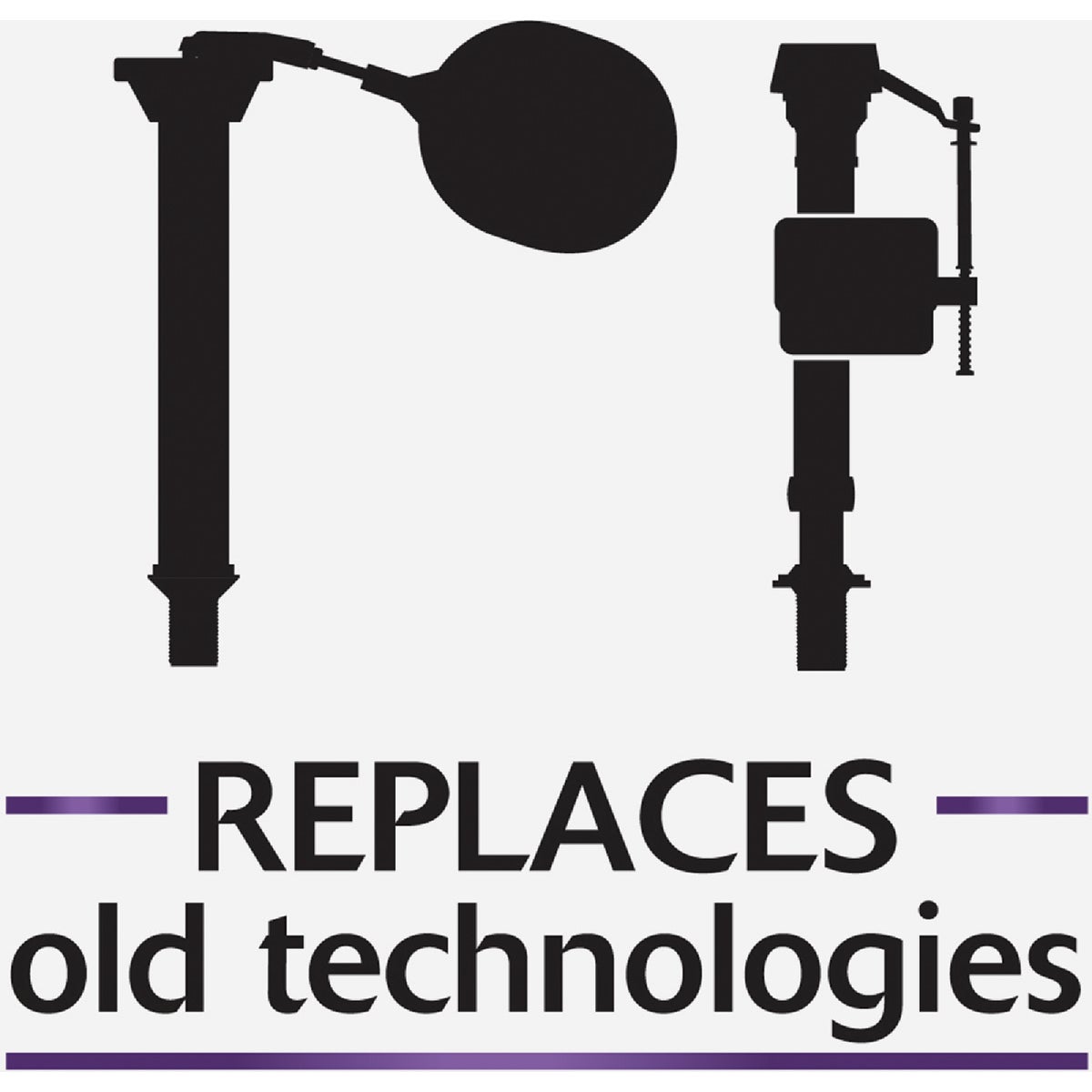 Korky WaterWISE Fill Valve and Premium Flapper Kit  Image 5