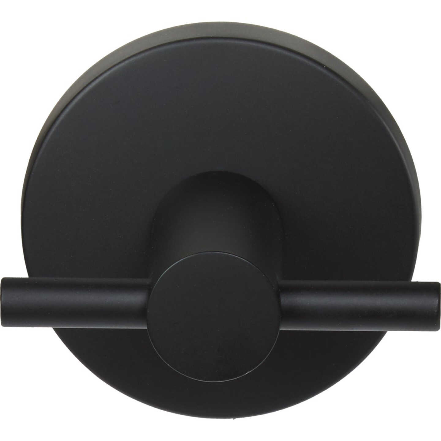 Home Impressions Triton Matte Black Robe Hook Image 2